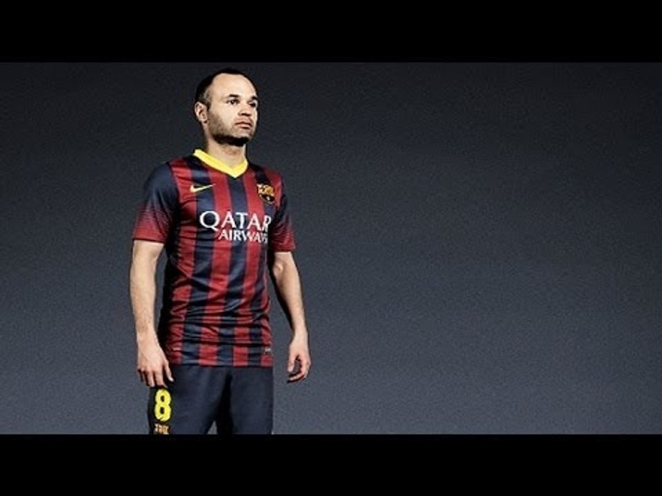 Barca-Star von den Socken ! (Andres Iniesta im Schuhsalon)