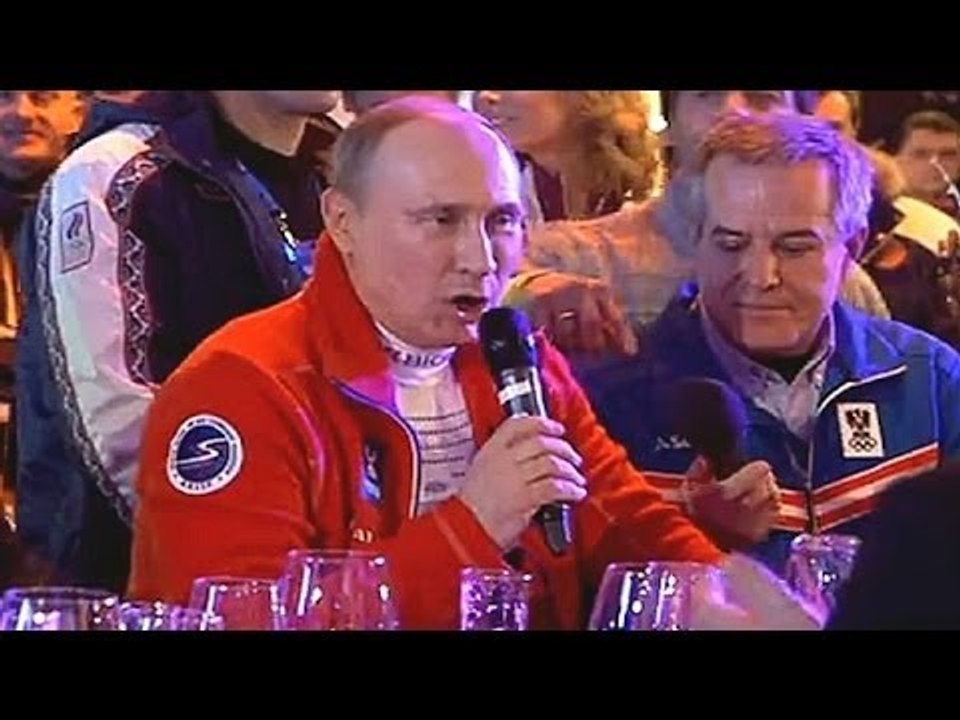 Putin als Partylöwe