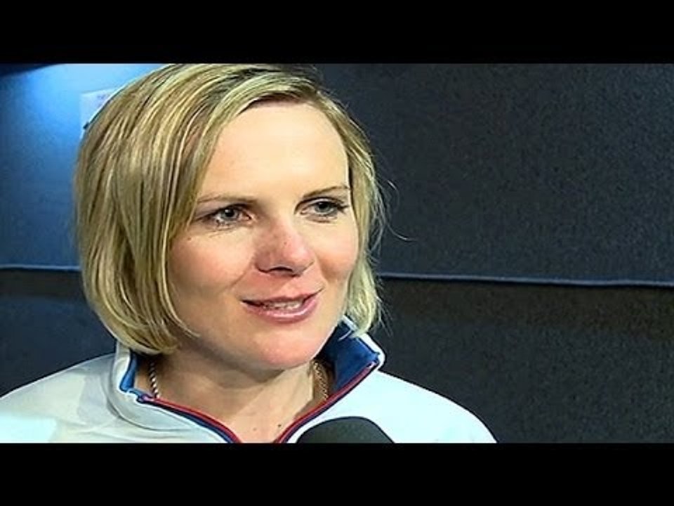 Niki Hosp ist glücklich (Tirolerin sammel weiter Medaillen)