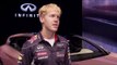 IAA 2013 Frankfurt Motorshow Sebastian Vettel presents the new Infiniti Q 30 concept car