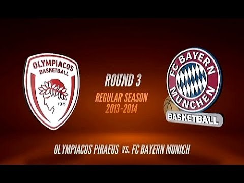 Basketball Euroleague: Olympiacos Piraeus - FC Bayern München