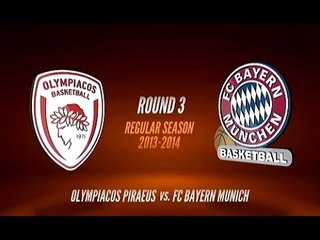 Basketball Euroleague: Olympiacos Piraeus - FC Bayern München