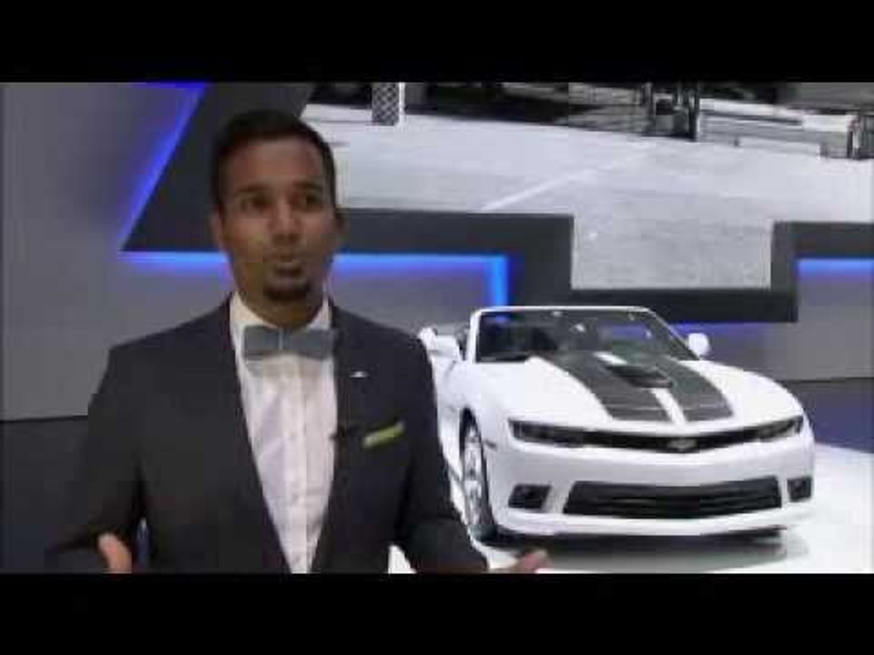 IAA 2013 Frankfurt Motorshow Camero Convertible & Corvette Stingray Convertible