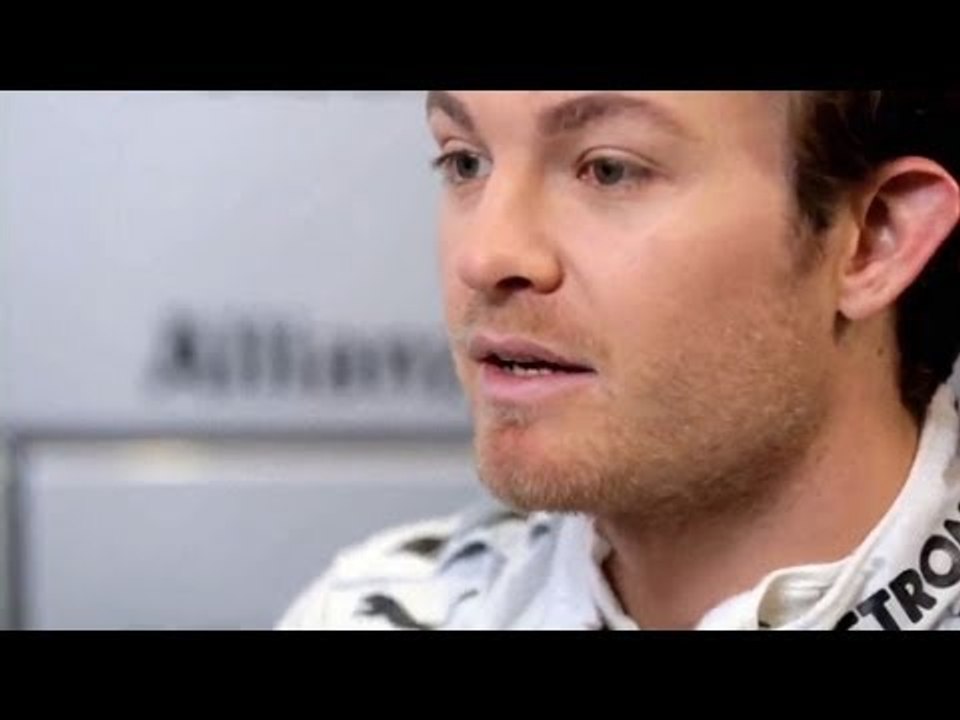 Nico Rosberg and Lewis Hamilton in: Formula 1, F 1, Formel 1 - Backstage (10) Perfect Racing Line