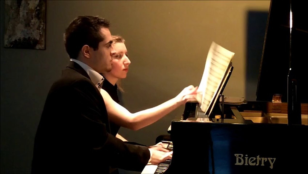 Ravel, Entretiens de la Belle et la Bete, Duo Terra Nova - Midali & Griscelli (archive du tout 1er concert)