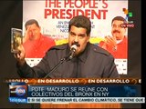 Maduro obsequia películas y documentales a colectivos del Bronx