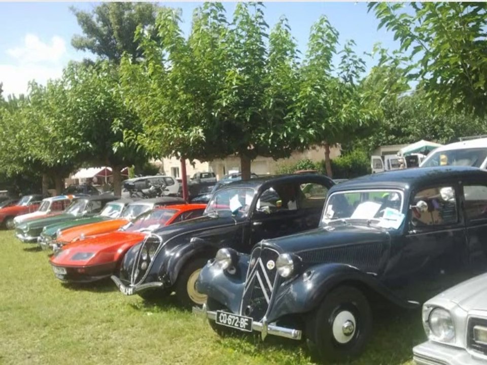 CLUB5A - GRAND RASSEMBLEMENT DE VÉHICULES ANCIENS A CUQ 15 08 2014