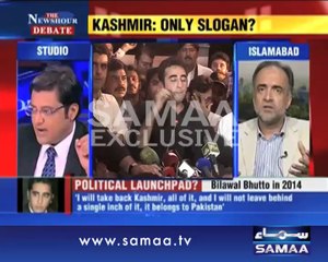 Bilawal Bhutto Statement on Occupied Kashmir,Kaira Left the program on indian Prejudice