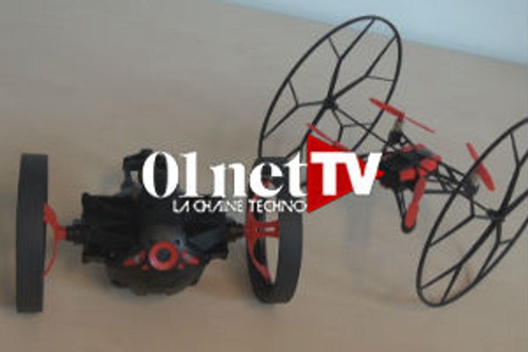 Rolling Spider et Jumping Sumo : les minidrones très rigolos de Parrot (vidéo du jour)
