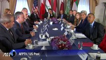 Frappes en Syrie: Obama remercie ses alliés arabes