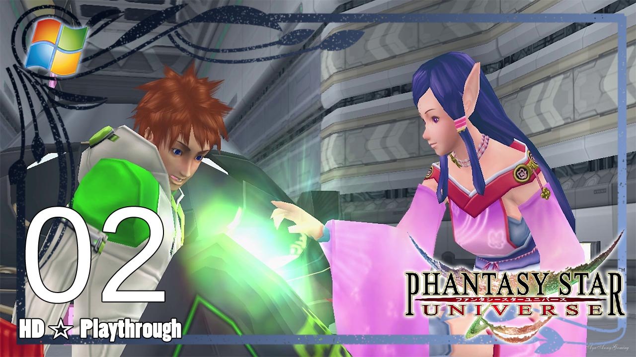 Phantasy Star Universe 【PC】 - Story Playthrough Pt.2 「Chapter 1： Of Light and Darkness」