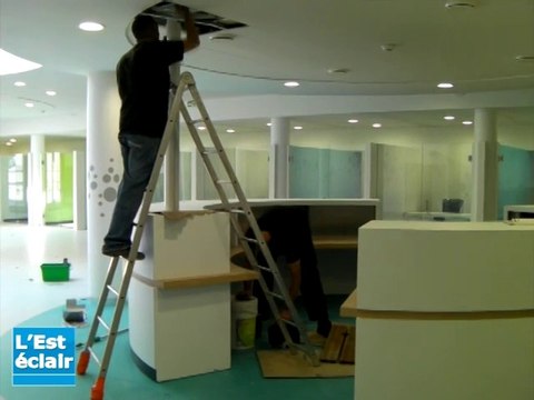 Extension de l'hôpital : dernières finitions avant l'inauguration