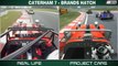 Project CARS vs Real Life - Caterham 7 (Race) @ Brands Hatch
