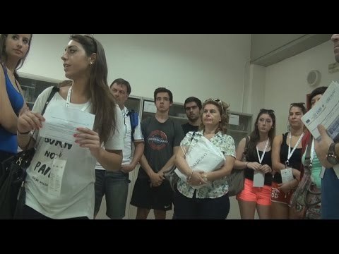 Aversa (CE) - Comenius, studenti stranieri ospiti del Liceo Fermi (22.09.14)