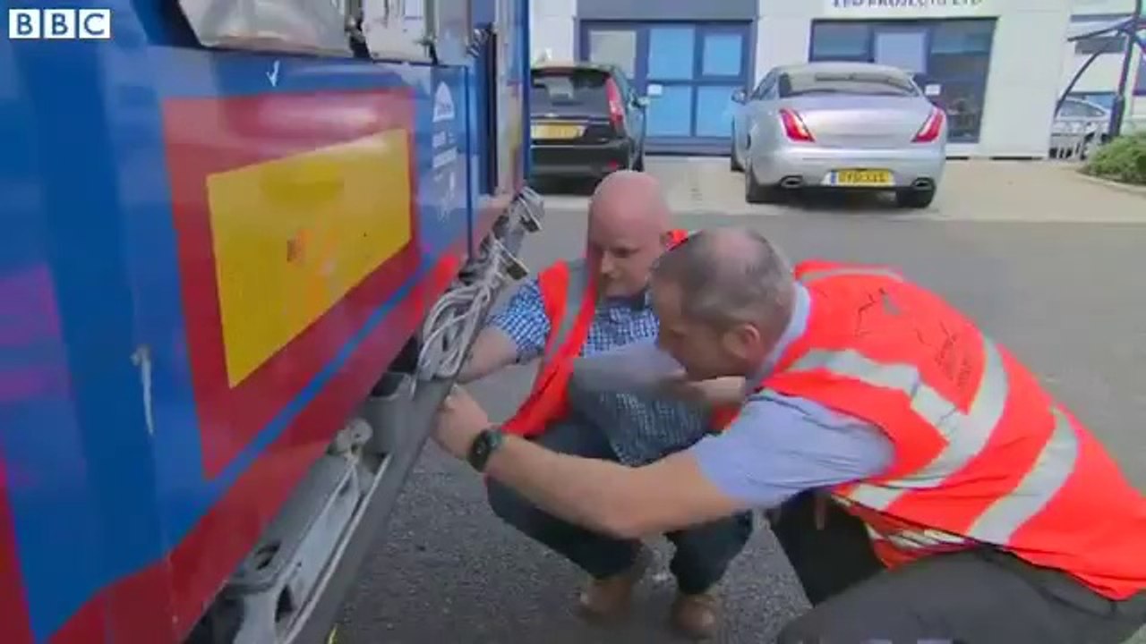Driver tells of risks driving through Calais