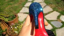 Christian Louboutin MADELEINE Jet AB Strass women shoes