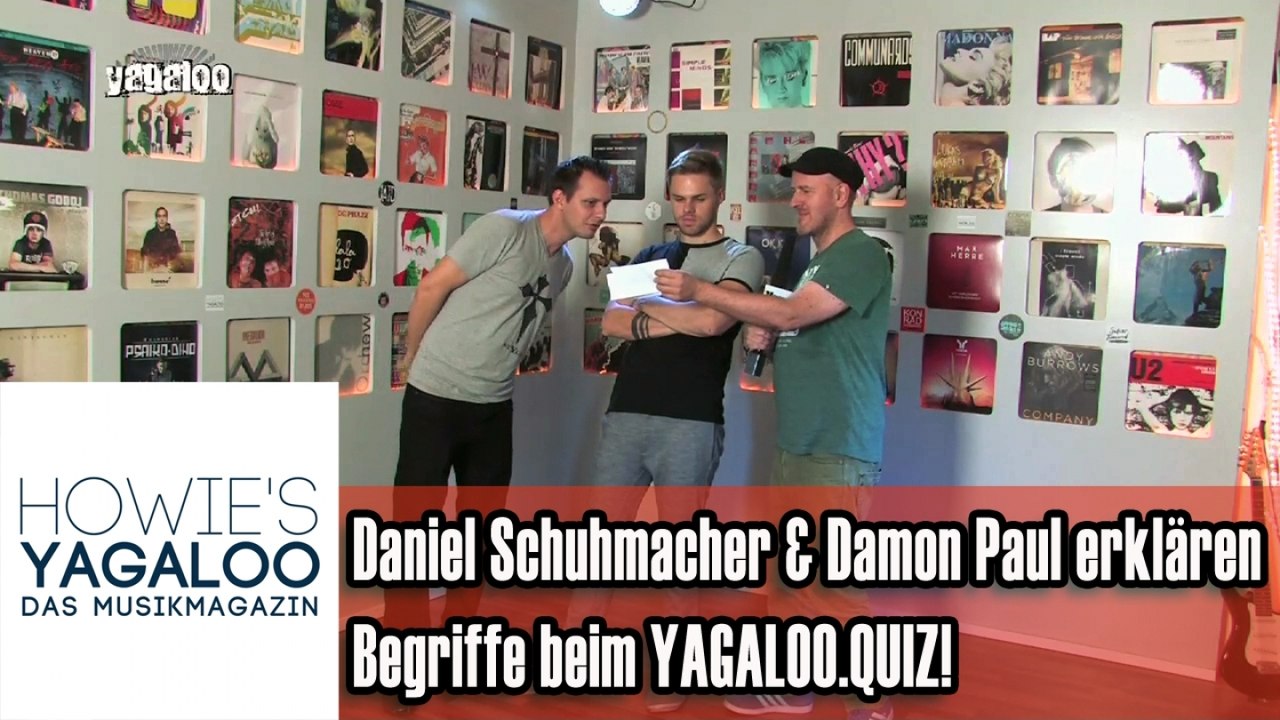 Daniel Schuhmacher & Damon Paul erklären lustig Begriffe zum Raten!
