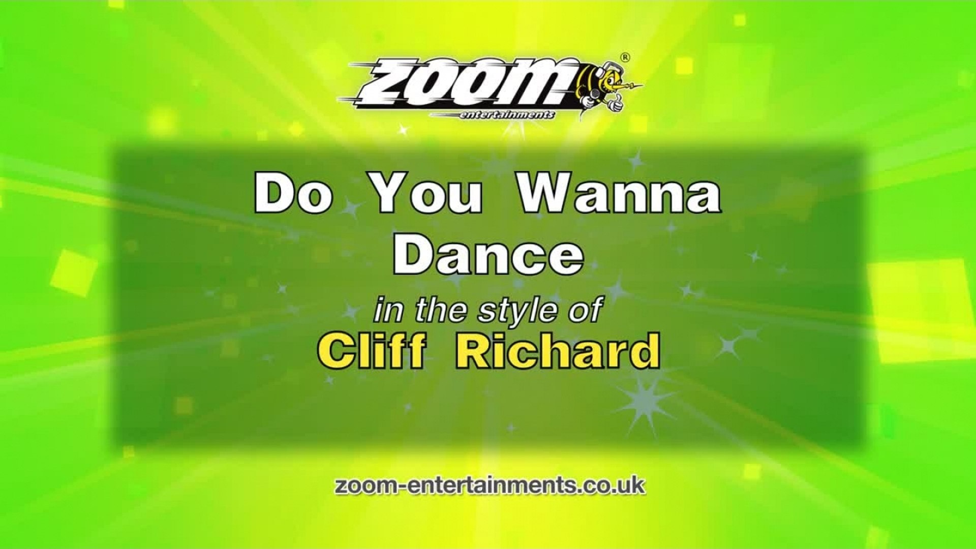 ⁣Zoom Karaoke - Do You Wanna Dance - Cliff Richard