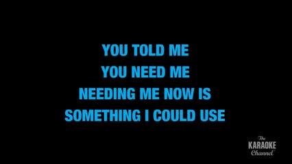 Midnight Blue in the Style of _Melissa Manchester_ with lyrics (no lead vocal) karaoke video