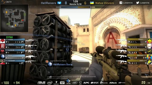 Natus Vincere vs HellRaisers CM.TV GAMESHOW