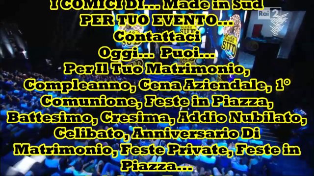 Made in Sud Gomorroidi Puntata Del 23 09 2014