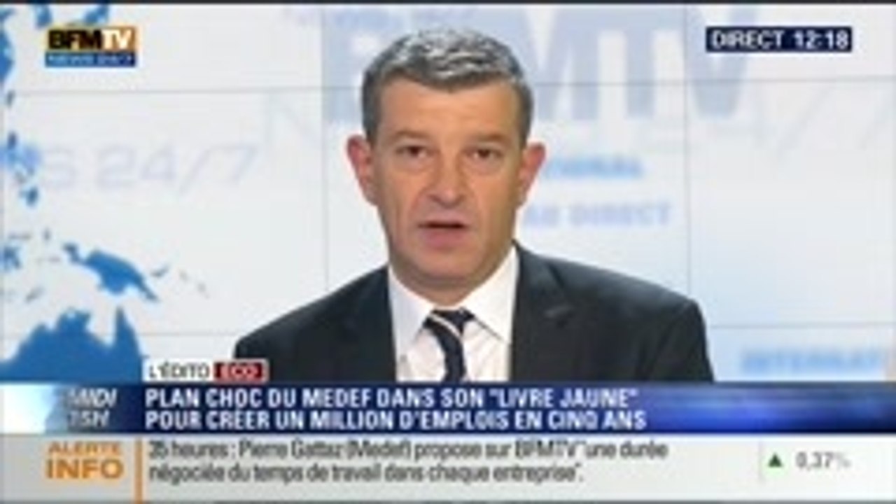 L'Édito éco de Nicolas Doze: Que faut-il retenir du projet patronal du Medef ? – 24/09