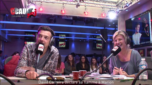 David Carreira déclare sa flamme à Marion - C'Cauet sur NRJ