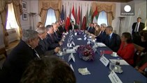 شهرهای مرزی سوریه و ترکیه هدف حملات ائتلاف به رهبری آمریکا