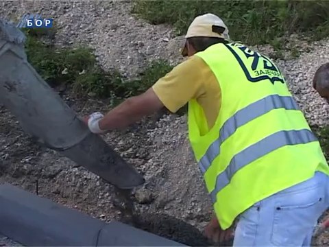 Rekonstrukcija puta u toku, 24. septembar 2014. (RTV Bor)