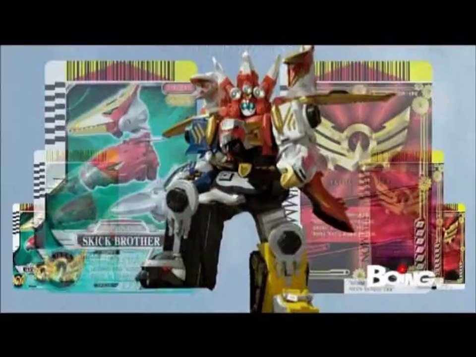 Power Rangers Megaforce-Zords,Megazord Combinations and Attacks ITA
