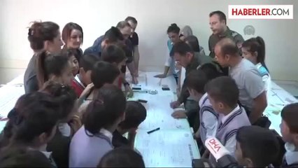 Thk'dan Hakkarili Çocuklara Model Uçak Eğitimi