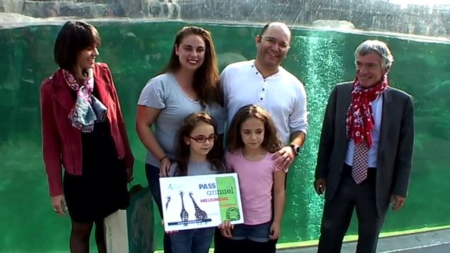 Le zoo de Vincennes reçoit son millionième visiteur sur Vincennes TV.fr