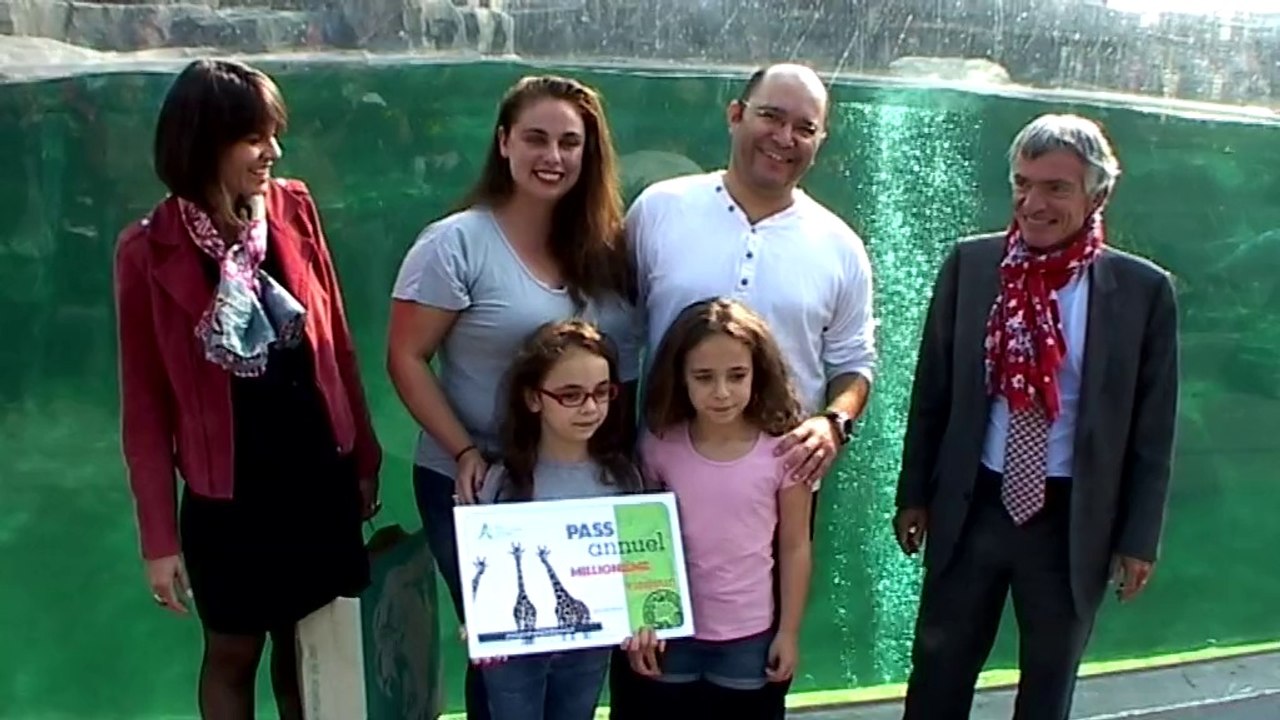 Le zoo de Vincennes reçoit son millionième visiteur sur Vincennes TV.fr