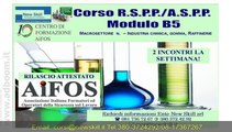 NAPOLI,   CORSO CORSO RSPP MODULO B5 - AIFOS EURO 1