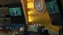President Obama gives vision of US leadership to UN