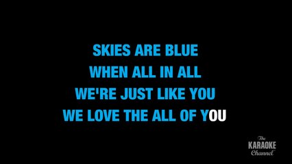 In The Meantime in the Style of _Spacehog_ with lyrics (no lead vocal) karaoke video