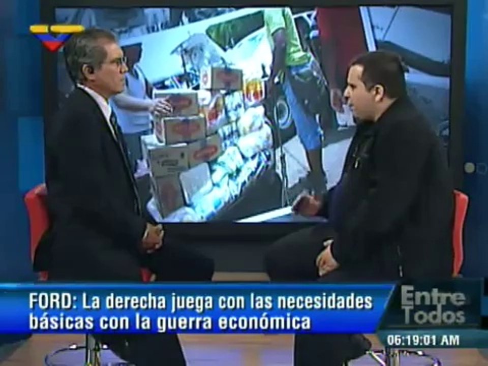 (Vídeo) Entre Todos con Luis Guillermo García del 23.09.2014 (2/7)