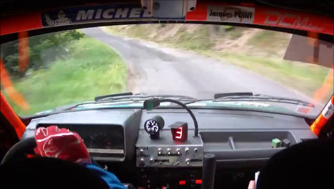 ES 5 rallye haut lignon 2014 CHARLAIX DECOUZON 3ème tps scratch