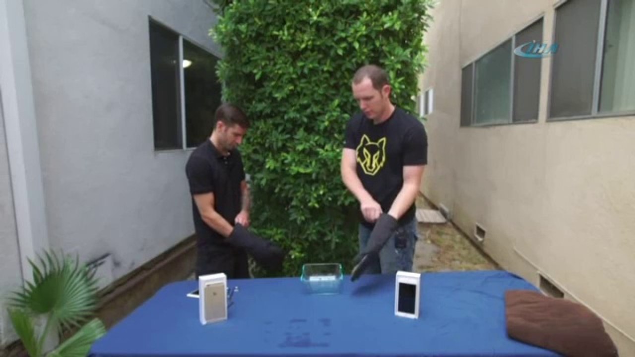 iPhone 6’ya balyozla dayanıklılık testi -KonyaMesaj.com