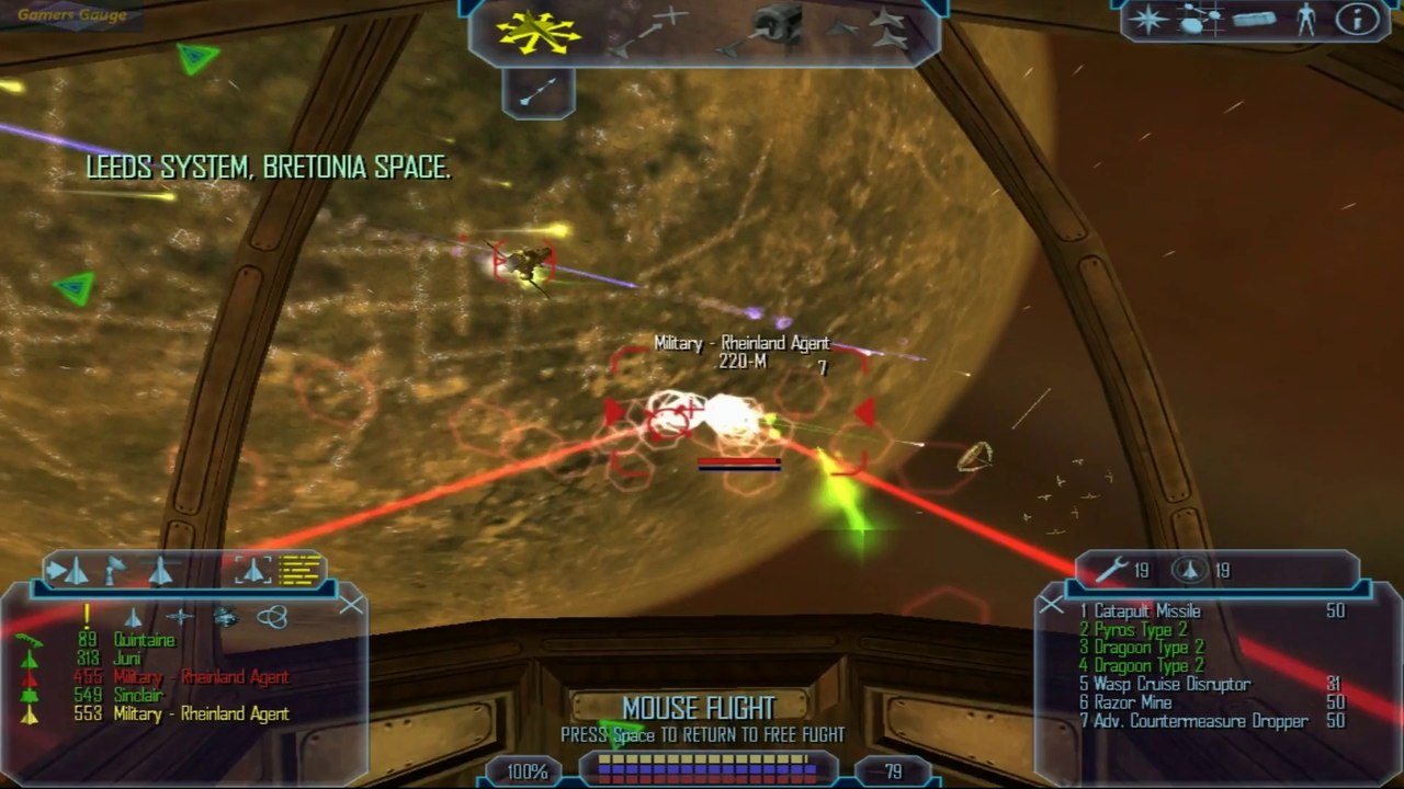 Freelancer - R19 Mission 7 escape from Leeds