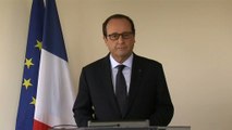 Déclaration de François Hollande à la suite de l'assassinat de Hervé Gourdel