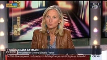 Clara Gaymard, présidente de General Electric France, dans Le Grand Journal - 24/09 1/2