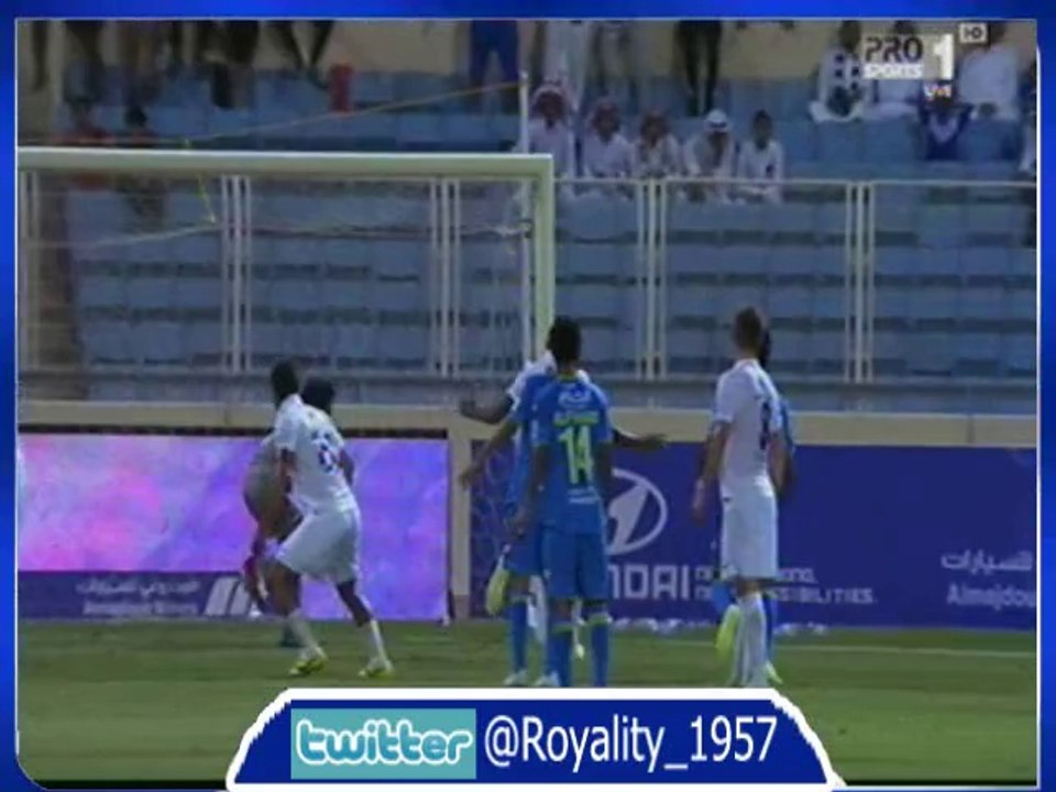 هدف #الهلال الثاني من مدافع الفتح || #دوري_عبداللطيف_جميل 2014