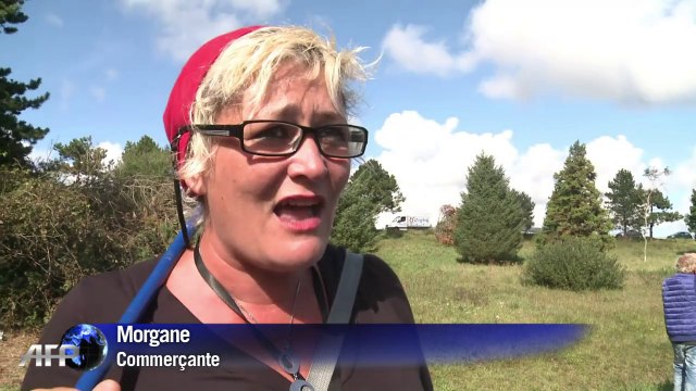 Manifestation dans le calme de légumiers en Bretagne