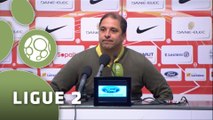 Conférence de presse AS Nancy-Lorraine - Tours FC (2-1) : Pablo  CORREA (ASNL) - Olivier PANTALONI (TOURS) - 2014/2015