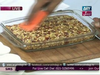 Life Style Of Kitchen, 24th Sep 2014, Dry Fruit Halwa, Amawaat & Apple Jelly