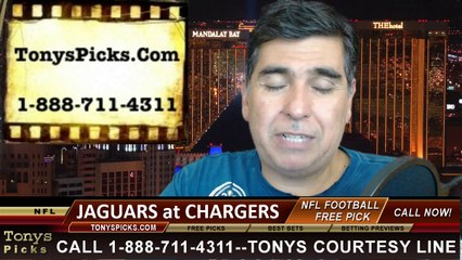 Jacksonville Jaguars vs. San Diego Chargers Free Pick Prediction Pro Football Point Spread Odds Betting Preview 9-28-2014