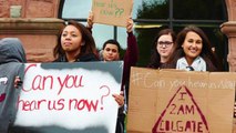 Colgate University Students Sit-In to Protest Racism