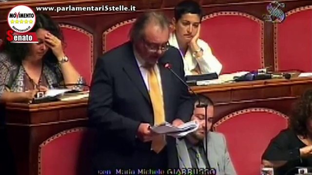 Giarrusso (M5S): Stop al vitalizio per i politici condannati SUBITO! - MoVimento 5 Stelle