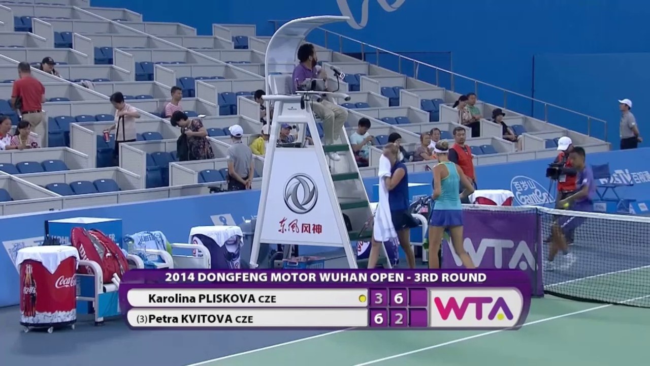 Wuhan: Kvitova gewinnt tschechisches Duell